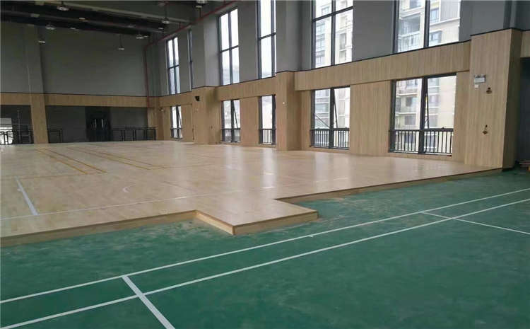 24厚羽毛球館木地板報價