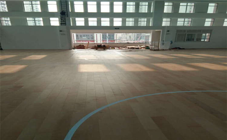 江西學校運動木地板施工方案